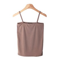 시크블랙 여성용 라퍼브 베이직 끈나시 NS490K22