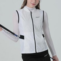 클리브랜드 여성용 골프 벤틸레이션 허리배색 메쉬 조끼 CGWVT222030