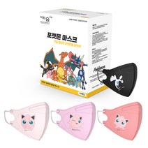 어린숨 엣지 포켓몬 아트 전설 환상을 찾아라 심볼 마스크 성인용 대형 3종 x 10p + 랜덤발송 세트, 30개입, 1세트, 푸린