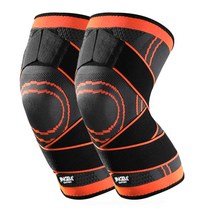 생각나래 무릎 보호대 패드 오렌지, 2개