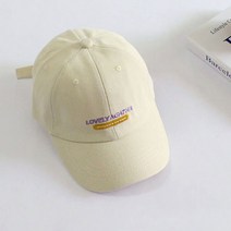 돌핀웨일 아동용 러브홀릭레터링 캡모자