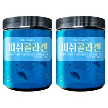 헬로우그린 피쉬콜라겐 통, 2개, 200g