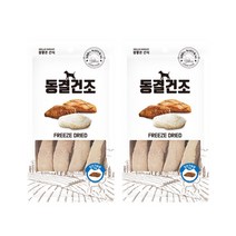 참좋은간식 반려동물 동결건조 간식 70g, 2개, 오리가슴살