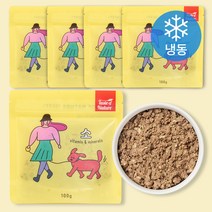 테이스트오브네이쳐 강아지 화식사료 100g (냉동) 소 5개