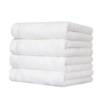 까사베르데 데일리 페이스 타월 150g 30수 면사, 화이트, 4개