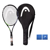 헤드 테니스 사이버 프로 라켓 + 손목밴드 13cm 2p 세트, 블랙(라켓), 랜덤발송(손목밴드)