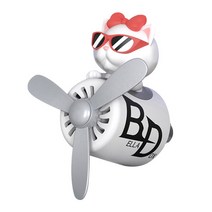 벨라독스 에어휠 차량용 방향제 BD-1 페르시아고양이 화이트 코튼플라워, 1세트, 꽃향