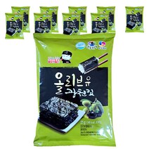이반장 올리브유 전장 광천김, 10개, 25g