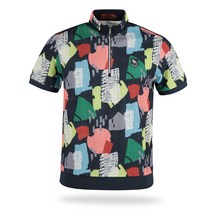 야마구찌 럭스골프 남성용 프리미엄 반팔 카라 골프셔츠 YG2M407