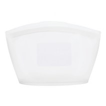 실리팟 프리미엄 실리콘 지퍼백 네츄럴 M 850ml, 1개