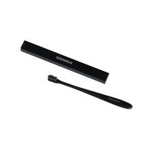 팡팡카트 호텔식 블랙 앤 화이트 칫솔 블랙, 1개입, 1개