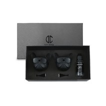 디씨네트워크 차량용 불독 방향제 무광실버 2개 오일향, 1세트, 에어프릴프레쉬