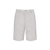 헤지스 남성용 체크 린넨혼방 밴딩 숏팬츠