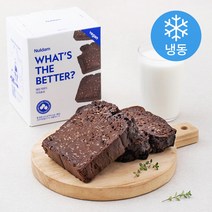 널담 비건 파운드 다크초코 3봉입 (냉동), 420g, 1개