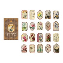 메이징초이스 레트로 고전 다꾸 스티커 20종 x 3p 세트, A, 1세트