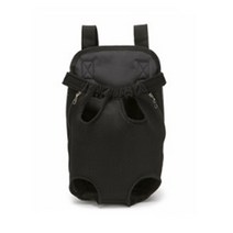 메이크포 강아지 포대기 산책 가방, 블랙
