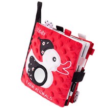 파이토이즈 졸리베이비 헝겊책 농장 초점책, 혼합색상