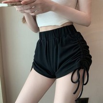 웅컴퍼니 여성용 웨이스트 슬림 반바지