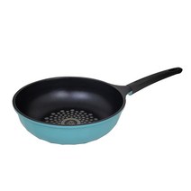 키친아트 F1 통주물 컬러 다이아몬드 궁중팬, 1개, 28cm