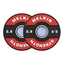 멜킨 바벨 프리미엄 CPU우레탄 원판 50mm 중량 역기 데드리프트 2.5kg, 혼합색상, 2개