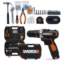 WORX 12V 충전드릴 세트 WX129.5, 1세트