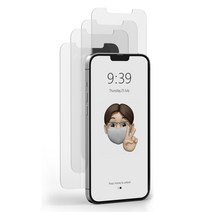 누아트 9H 강화유리 휴대폰 액정보호필름 4개입, 1세트