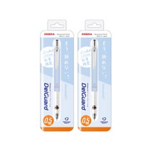 제브라 델가드 파스텔 샤프 소프트블루, 0.5mm, 2개