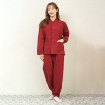 다오네우리옷 여자-오복 실크 누빔 한복 3ps 생활한복(개량한복)