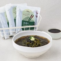 GRN 초록이 다시마국수 180g x 7팩 + 모밀육수 50g x 7팩 세트, 1세트