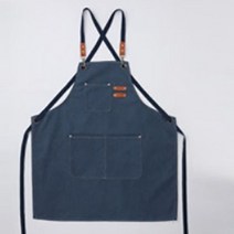주니어 캔버스 작업용 다용도 포켓 앞치마