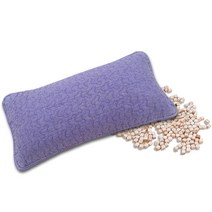 편백아트 프리미엄 편백 큐브칩 베이직 베개, 연보라(베개커버), 랜덤발송(속커버)