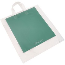마켓감성 판타지 비닐쇼핑백 50개, 그린