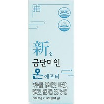 금단미인 온 애프터 84g, 120정, 1개