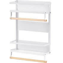 벨로비 마그넷 냉장고 사이드랙, 화이트