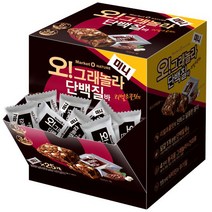 오리온 오 그래놀라 단백질바 미니 디스팬서 25p, 300g, 1개