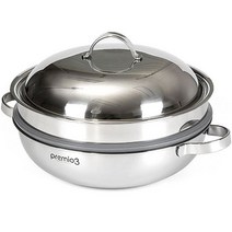 키친아트 프리미오3 통3중 인덕션 궁중 찜냄비 10570, 1개, 30cm