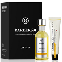 바버501 애프터쉐이브 옐로우 165ml + 쉐이빙 부스터 옐로우 66ml 세트, 1세트