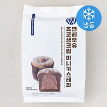 연세우유 초코생크림 미니카스테라 8개입 (냉동), 1개, 400g