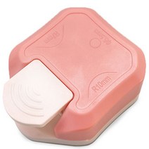 로드메일코리아 코너커터기 문서 코팅지 홀펀칭 코너라운더, 7007 핑크, 1개