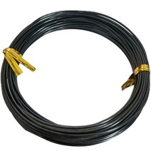 수공예 컬러 철사 1mm, 15 블랙, 1개