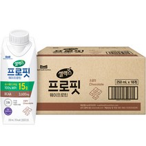 빙그레 더단백 드링크 250ml 초코 18개입 + 커피 18개입