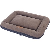 파스텔펫 반려동물 도톰 코듀로이 사각방석, 브라운