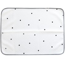 맘스네이처 대나무 리버시블 아기 양면 방수패드, 도트