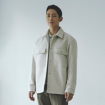마인드브릿지 남성용 울라이크 셔츠형 점퍼 MWJP7101