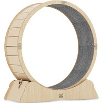 딩동펫 고양이 익사이트 우드 캣휠 XL, 메이플, 1개