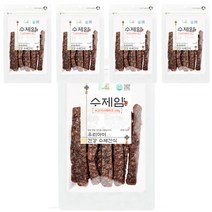 펫루트 강아지 우리아이 건강 수제얌 간식 소고기 스테이크 100g, 5개