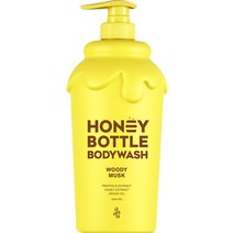 아유아유 허니보틀 바디워시 대용량 우디머스크향, 1개, 1004ml