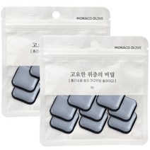 모나코올리브 층간 소음방지 무빙슬라이더 고요한 위층의 비밀 패드 사각 22 8p, 2개, 그레이