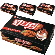 닭다리 핫 숯불바베큐, 4개, 66g