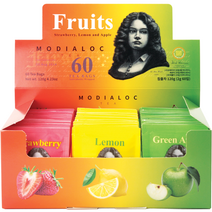 모디알록 프룻츠 과일차 20p x 3종 세트, 120g, 1세트
